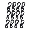 Bytiyar 12 pcs Mini SF Carabiner Clips with Metal Spring