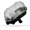 ADAKAT Bulkhead E27 IP54 Cellar Lamp Glass Cover Metal Mesh