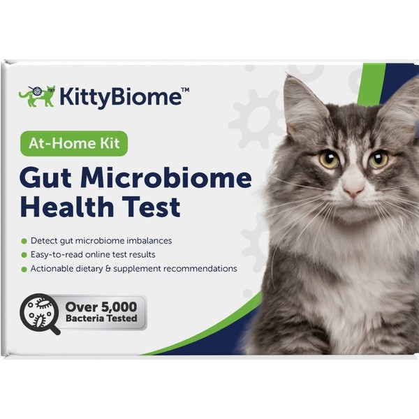 AnimalBiome Cat Probiotics Test Kit - Gut Microbiome Health Test - KittyBiome