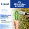 ProLine Flex Commercial Fabric Garden Hose, Flexible, Rubber Core, Lightweight,