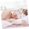 SAFIGLE 2pcs Plush Sleep Masks for Women Breathable Eye Protection