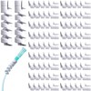 20pcs Oxygen Tube Support Crimp Straighteners for Cannulas