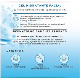 Pond's Hydra Active Gel Hidratante 110 g con ácido hialurónico