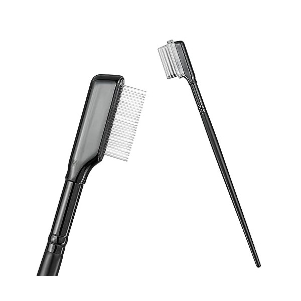 Rumyve 2Pcs Brow Groomers & Lash Combs - Fine Tooth