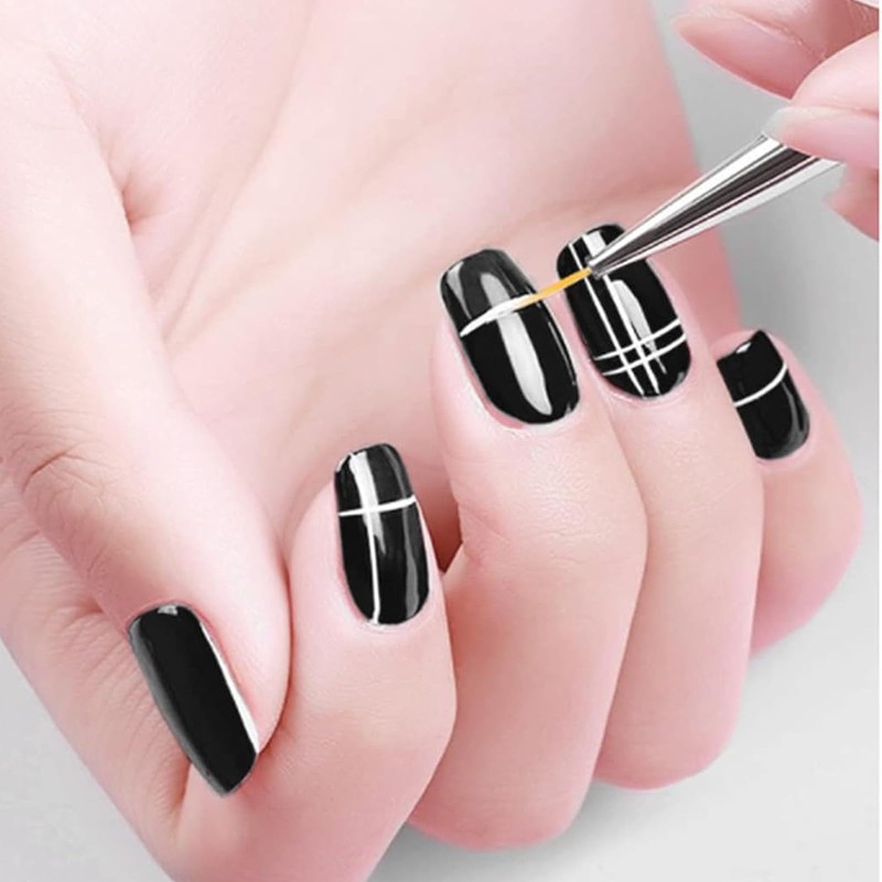 5 pcs Nail Art Brushes, Nail Dotting Tool, Nail Art