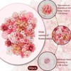 CITYES 50 Pcs Faux Flower Heads Small Artificial Flowers for