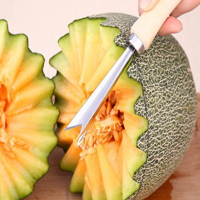 Honfitat Stainless Steel V Shape Pineapple Eye Peeler, 19CM, 40g