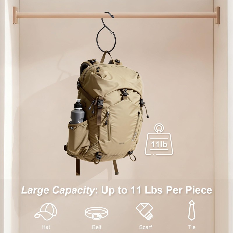 Belt Hanger for Closet, Great Space Saving Belt Hanger, Durable