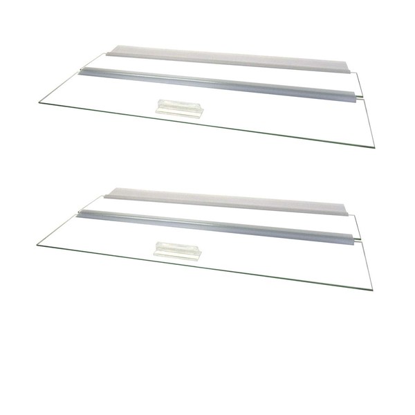 Glass Canopy for Aquariums with Center Braces, (Tank with Center