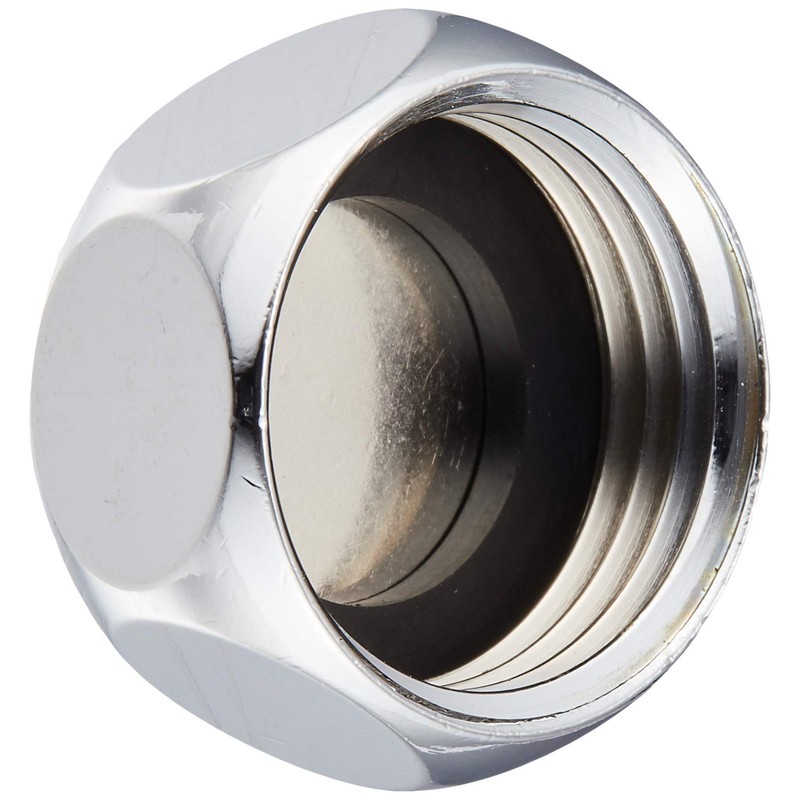 SAN-EI Faucet PB41A-24-13 Cap Nut, Cap for Unutilized Hoses, Nominal Size: