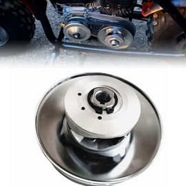 Chikia Go Kart 30 Series Torque Converter 5/8" Clutch Bore 6" Shaft Driver Pulley Clutch Compatible with Coleman Mini Bike Manco Comet 219457A