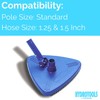 SWIMLINE HYDROTOOLS Manual Pool Vacuum Head Attachment For Inground &