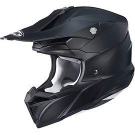 HJC i50 Men's Off-Road Motorcycle Helmet - Semi-Flat Black / Large