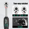 XLIT 1/2" Digital Torque Wrench ±2% Accuracy (5-99.5 ft-lb) -