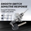 Front door lock cylinder 2 Keys, Compatible with 2015-2019 Hyundai