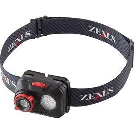 Fuji Lighting ZX-195 LED Light (Up to 400 Lumens), Main LED Lighting Time: Up to 37 hours, White/Red