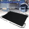 RV Rear Door Awning,Truck Sun Shade Cover | Windproof Rear