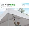 Quictent 10X10 Ez Pop up Canopy Tent with Sidewalls, Outdoor