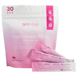 Unbranded Glotrition Super Beauty Elixir - Collagen Peptides Powder for Skin, Hair & Nail