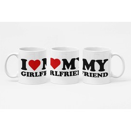 Shirtinator Love Gift Cups with Saying, Various Designs