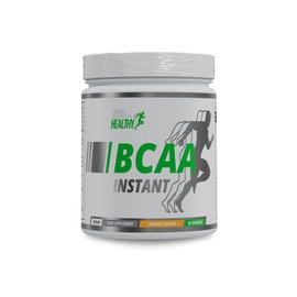 MST Nutrition Healthy BCAA Instant Orange 420 g - Amino Acid Powder with L-Leucine L-Isoleucine L-Valine in 2 1 1 Ratio - Sugar Free - Ideal for Sports and Fitness