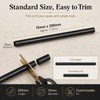 6 Pack Black Pipe Sleeve for to Cover Exposed Plumbing,15mm