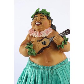 KC Hawaii Dashboard Hula Doll Local Boy with Ukulele 7 inch
