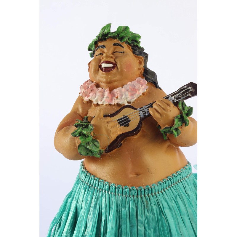 KC Hawaii Dashboard Hula Doll Local Boy with Ukulele 7