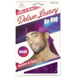 Dream World Silky Velvet Durag Purple