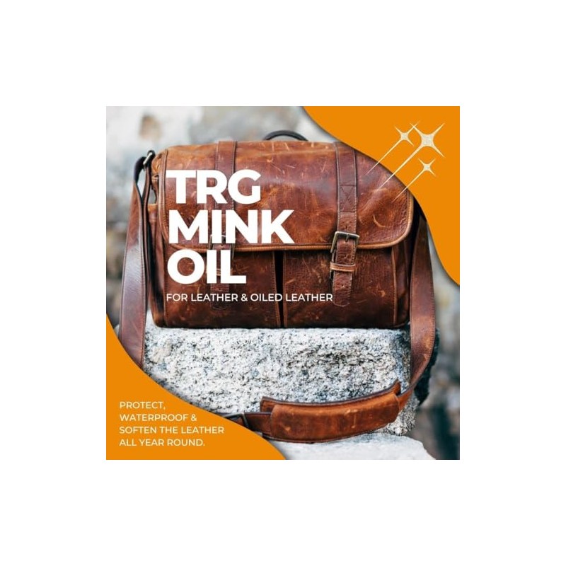 TRG The One Mink Oil, Grasa para cueros engrasadas y