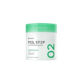 Leaders Peel Step Cica Mild 2-Step Peeling Pad, 1 Pack, 70 Pads / 리더스 필스텝 시카 마일드 2단계 필링 패드, 1개, 70매입