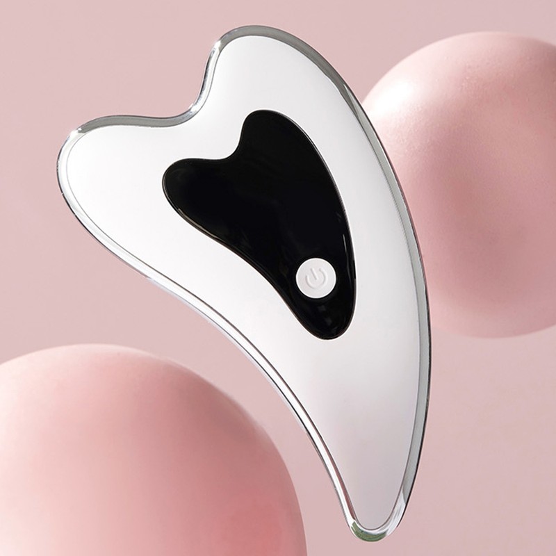 Mamicare High Frequency Gua Sha Massager Heart Galvanic Beauty Device
