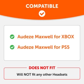 WC HeadbandZ Maxwell - Upgraded Silicone Headband for Audeze Maxwell by Wicked Cushions - Enhanced Flexibility, Comfort, and Style with Matching Earpad Designs| Geo Grey