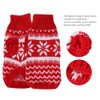 Lovely Snowflake Pet Clothing Winter Christmas Sweater Warm Clothes for