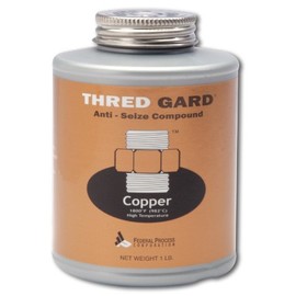 Gasoila Thred Gard Copper Based Anti-Seize and Lubricating Compound, 1/4 lb Brush