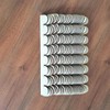 5 Pack of 12 Inch Unfinished Wooden Scalloped Moulding Trim