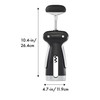OXO Steel Winged Corkscrew With Removable Foil Cutter