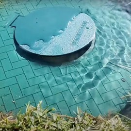 French Drain Man Pop Up Drainage Emitter for Downspouts, Yard Drains, Gutter Drains (Pop Up Emitter Connects to 4” PVC)