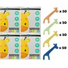 EcoFrenzy Kids Floss Picks 200 COUNT (4 packs of 50