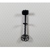 Town Square Miniatures Dollhouse Metal Detector Black 1:12 Scale Miniature