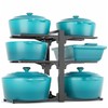 MUDEELA 6-Tier Pots and Pans Organizer under Cabinet, 13.78" Height