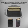 Professional 5 Star Series Finale Shaver Replacement Foil and Cutter