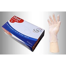 Yala YG15 Disposable Gloves, Small Clear