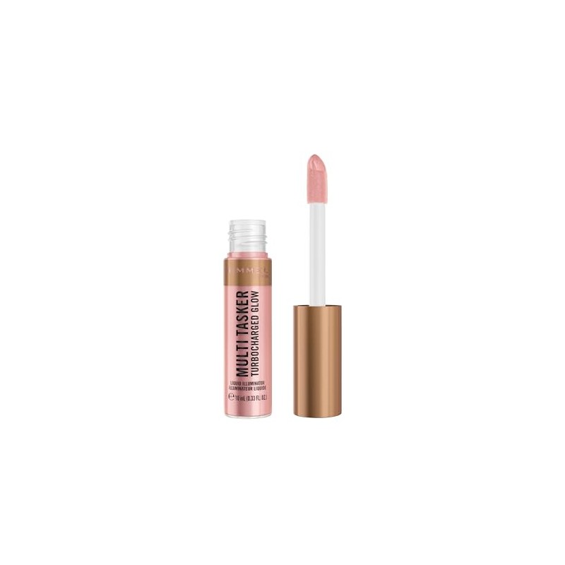 Rimmel Multi Tasker Turbocharged Glow, 005 Iconic as Usual, Liquid