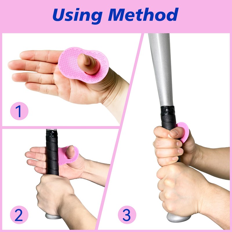 2 Pack Batter's Baseball Thumb Guard for Pro Batters, Hitter