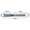 SKIR'CO Pack of 15 Hanger Bolts M10 x 70 mm