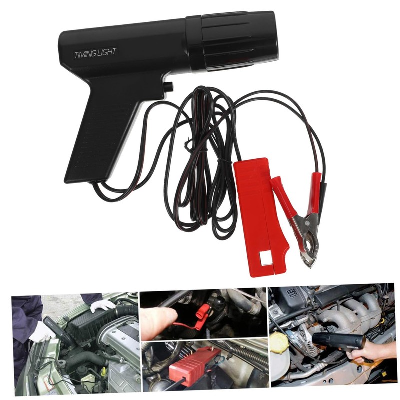 Alipis Automotive Engine Timing Light Durable Ignition Timing Tool for