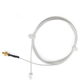 Ender 3 Thermistor 300°C 1m/39.4Inch, 3D Printer M3 Stud Thermistor, NTC 100K 3950 M3 Thermistor Use for Ender 3/Ender 3 Pro/Ender 3 v2 CR10,CR10s J-Head 3D Printer Hotend Thermistor,