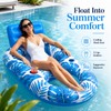 Inflatable Pool Lounger for Adults – Cooling Mesh Floating Chair