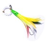 Trolling Lures Feathers 5 Colors 6 Inch Fully Rigged Tuna